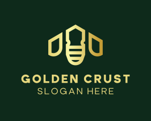 Golden Bee Realty logo design