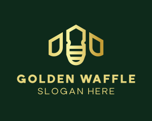 Golden Bee Realty logo design