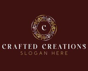 Luxury Flower Decor logo design