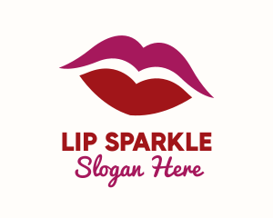 Lip Beauty Cosmetic logo design