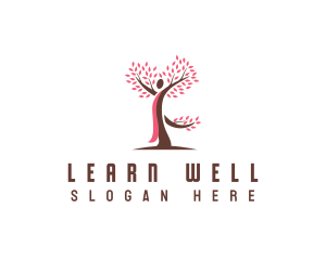 Woman Tree Wellness logo design