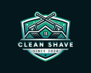 Pressure Wash Cleaning logo design