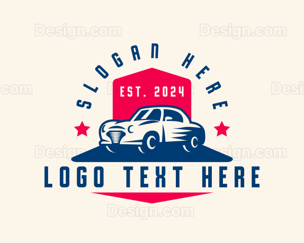 Automotive Retro Car Logo