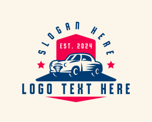 Automotive Retro Car logo