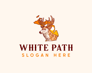 Michigan White Deer logo