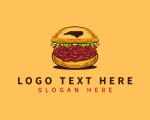 Pork BBQ Burger logo