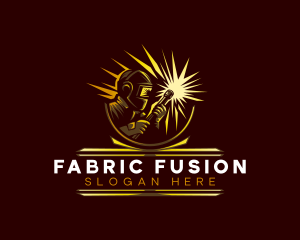 Industrial Welder Fabrication logo design