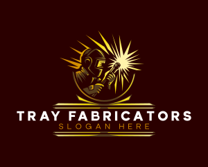 Industrial Welder Fabrication logo design