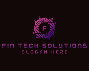 Tech Circuit App logo design