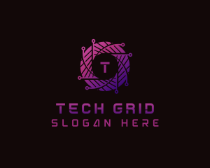 Tech Circuit App logo design