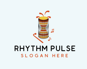 Ethnic Musical Drum logo