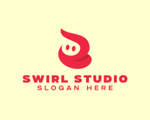 Generic Swirl Robot logo