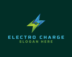 Eco Energy Electricity logo design