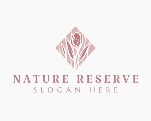 Natural Floral Wellness logo design