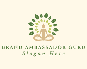 Human Tree Yoga logo design