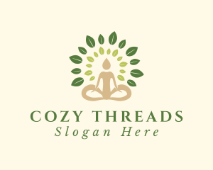 Human Tree Yoga logo design