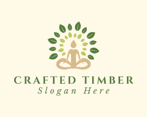 Human Tree Yoga logo design