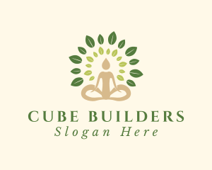 Human Tree Yoga logo design