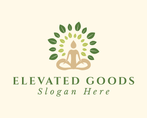 Human Tree Yoga logo design