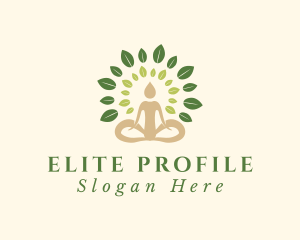 Human Tree Yoga logo design