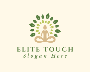 Human Tree Yoga logo design