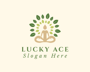 Human Tree Yoga logo design