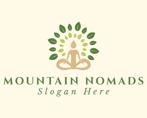 Human Tree Yoga logo design