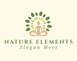 Human Tree Yoga logo design