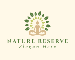 Human Tree Yoga logo design