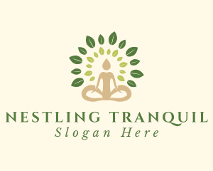 Human Tree Yoga logo design