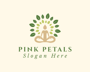 Human Tree Yoga logo design