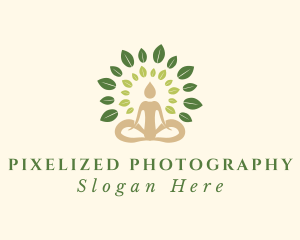 Human Tree Yoga logo design