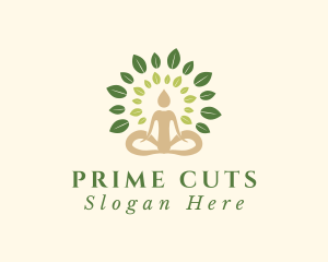 Human Tree Yoga logo design