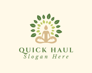 Human Tree Yoga logo design