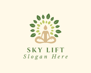 Human Tree Yoga logo design