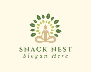 Human Tree Yoga logo design