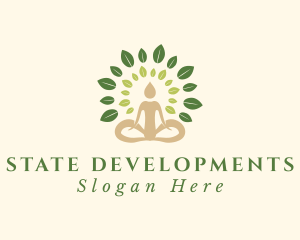 Human Tree Yoga logo design