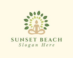 Human Tree Yoga logo design