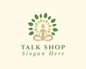 Human Tree Yoga logo design