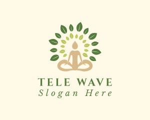 Human Tree Yoga logo design