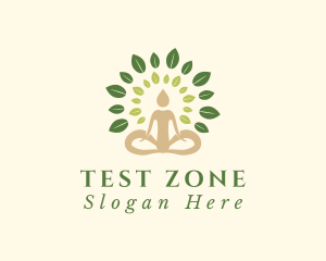 Human Tree Yoga logo design