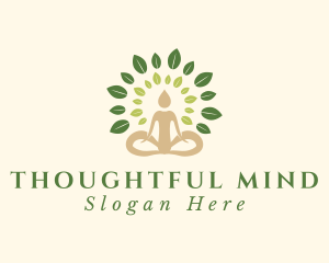 Human Tree Yoga logo design