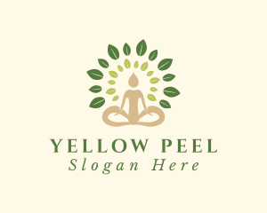 Human Tree Yoga logo design