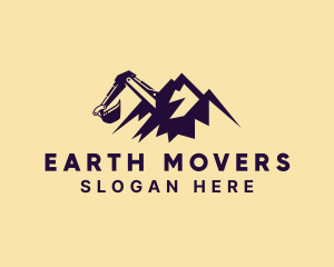 Mountain Mining Excavation logo