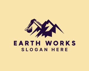 Mountain Mining Excavation logo