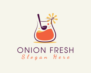 Beverage Orange Juice logo design