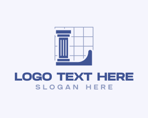 Structure Architect Letter L logo