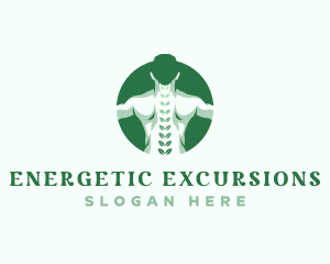 Chiropractor Back Body logo design