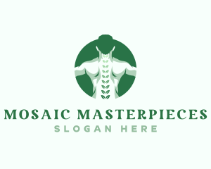 Chiropractor Back Body logo design