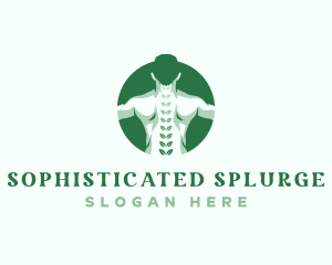 Chiropractor Back Body logo design